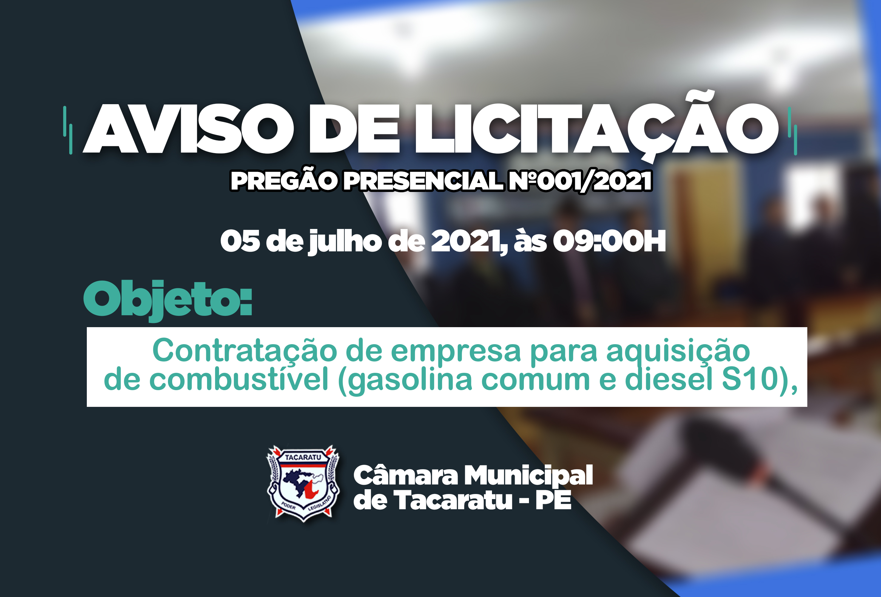 EDITAL DE LICITAÇÃO - PREGÃO PRESENCIAL N. 01/2021