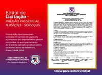 Edital de Licitação - Pregão Presencial Nº05/2023