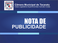 NOTA DE PUBLICIDADE